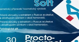 PROCTO-GLYVENOL Soft - vlhčené obrúsky 30 ks 5