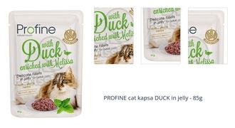 Profine Pouch Fillets in Jelly 85g - Duck 1