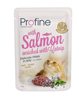 Profine Pouch Fillets in Jelly 85g - Kitten Salmon