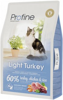 PROFINE cat LIGHT turkey - 10kg