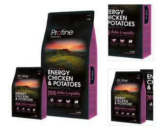PROFINE ENERGY Chicken/Potatoes - 15kg 3