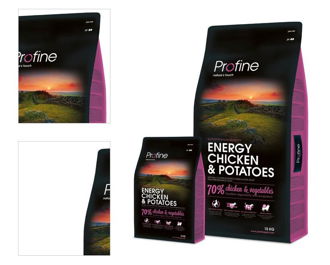 PROFINE Energy Chicken/Potatoes - 15kg 4