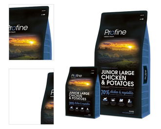 Profine Dog Junior Large Chicken/Potatoes - 15kg 4