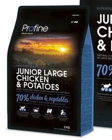 Profine Dog Junior Large Chicken/Potatoes - 3kg 8