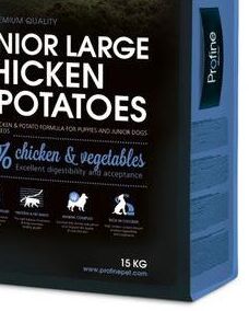 Profine Dog Junior Large Chicken/Potatoes - 3kg 9