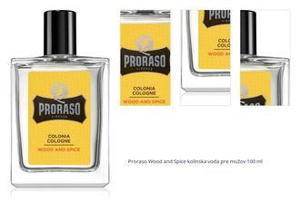 Proraso Wood and Spice kolínska voda pre mužov 100 ml 1