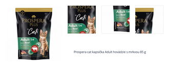 Prospera cat kapsička Adult hovädzie s mrkvou 85 g 1