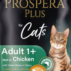 Prospera cat kapsička Adult kura s fazuľkami 85 g 5