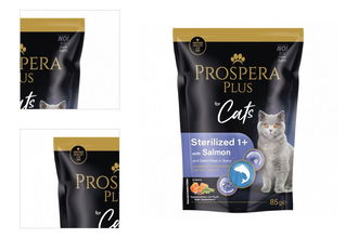 Prospera cat kapsička Adult Sterilized losos s hráškom 85 g 4