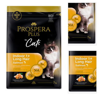 Prospera plus cat Indoor Long hair rybacie 7 kg 3