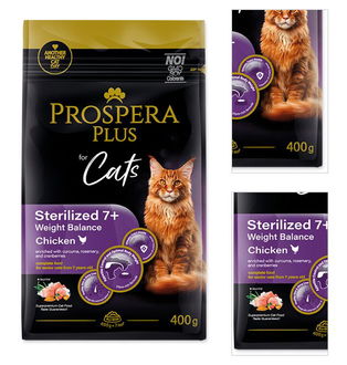 Prospera plus cat Senior sterilized 0,4 kg 3