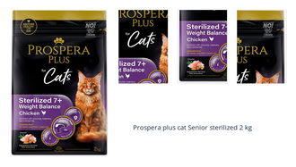 Prospera plus cat Senior sterilized 2 kg 1