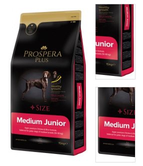 Prospera Plus granuly Medium Junior 15 kg 3