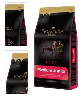 Prospera Plus granuly Medium Junior 15 kg 4