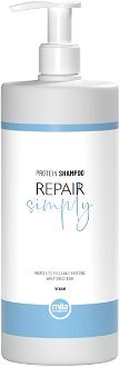 Proteínový šampón na regeneráciu vlasov Mila Professional Protein Shampoo Repair Simply - 950 ml (0103020) + darček zadarmo