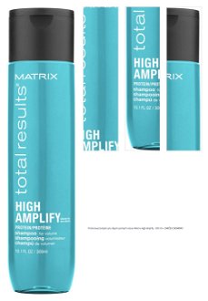 Proteínový šampón pre objem jemných vlasov Matrix High Amplify - 300 ml + darček zadarmo 1