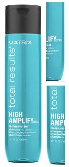 Proteínový šampón pre objem jemných vlasov Matrix High Amplify - 300 ml + darček zadarmo 3