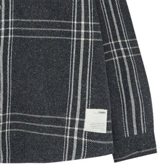 Pull&Bear Košeľa  čierna melírovaná / šedobiela 9
