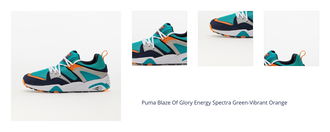 Puma Blaze Of Glory Energy Spectra Green-Vibrant Orange 1