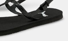 Puma Cozy Sandále Čierna 9