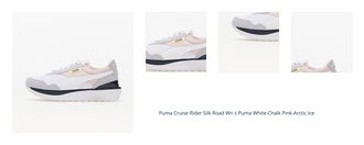 Puma Cruise Rider Silk Road Wn s Puma White-Chalk Pink-Arctic Ice 1