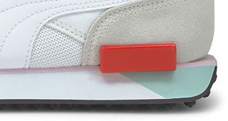 Puma Future Rider Neon Play Puma White-Poppy Red 9