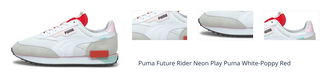 Puma Future Rider Neon Play Puma White-Poppy Red 1