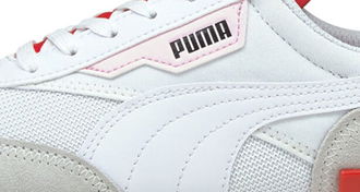 Puma Future Rider Neon Play Puma White-Poppy Red 5