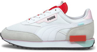 Puma Future Rider Neon Play Puma White-Poppy Red