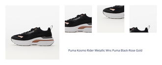 Puma Kosmo Rider Metallic Wns Puma Black-Rose Gold 1