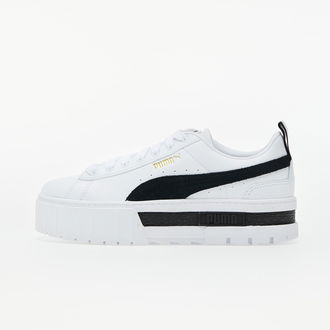 Puma Mayze Leather Wn's Puma White-Puma Black 2