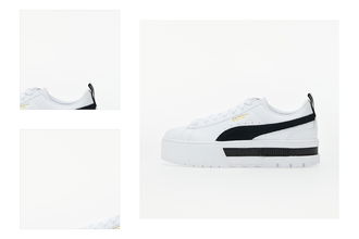 Puma Mayze Leather Wn's Puma White-Puma Black 4