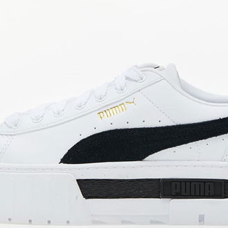 Puma Mayze Leather Wn's Puma White-Puma Black 5