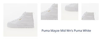 Puma Mayze Mid Wn's Puma White 1