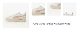 Puma Mayze Thrifted Wns Warm White 1