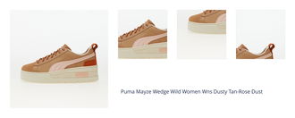 Puma Mayze Wedge Wild Women Wns Dusty Tan-Rose Dust 1