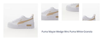 Puma Mayze Wedge Wns Puma White-Granola 1