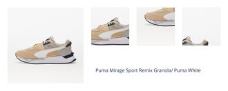 Puma Mirage Sport Remix Granola/ Puma White 1