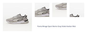 Puma Mirage Sport Remix Gray Violet-Harbor Mist 1