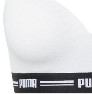 PUMA Športová podprsenka  čierna / biela 8