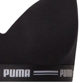 PUMA Športová podprsenka  čierna / biela 9