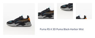 Puma RS-X 3D Puma Black-Harbor Mist 1