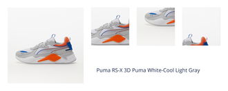 Puma RS-X 3D Puma White-Cool Light Gray 1