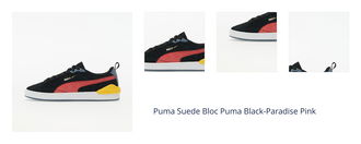 Puma Suede Bloc Puma Black-Paradise Pink 1