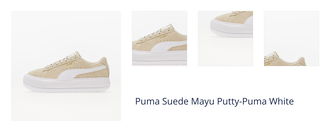 Puma Suede Mayu Putty-Puma White 1