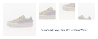 Puma Suede Mayu Raw Wns Ice Flow/ White 1