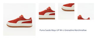 Puma Suede Mayu UP Wn s Grenadine-Marshmallow 1