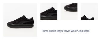 Puma Suede Mayu Velvet Wns Puma Black 1