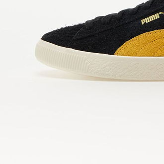 Puma Suede VTG Hairy Suede Puma Black-Mustard Seed 8