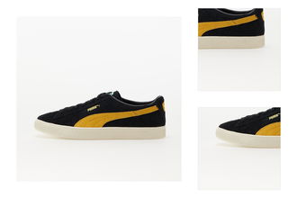 Puma Suede VTG Hairy Suede Puma Black-Mustard Seed 3